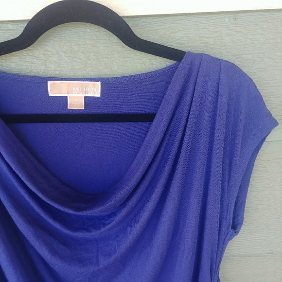 Michael Kors Scoop Neck Drawstring Top - Picture 5 of 7